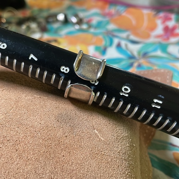 Sterling silver and citrine adjustable ring - Picture 8 of 9